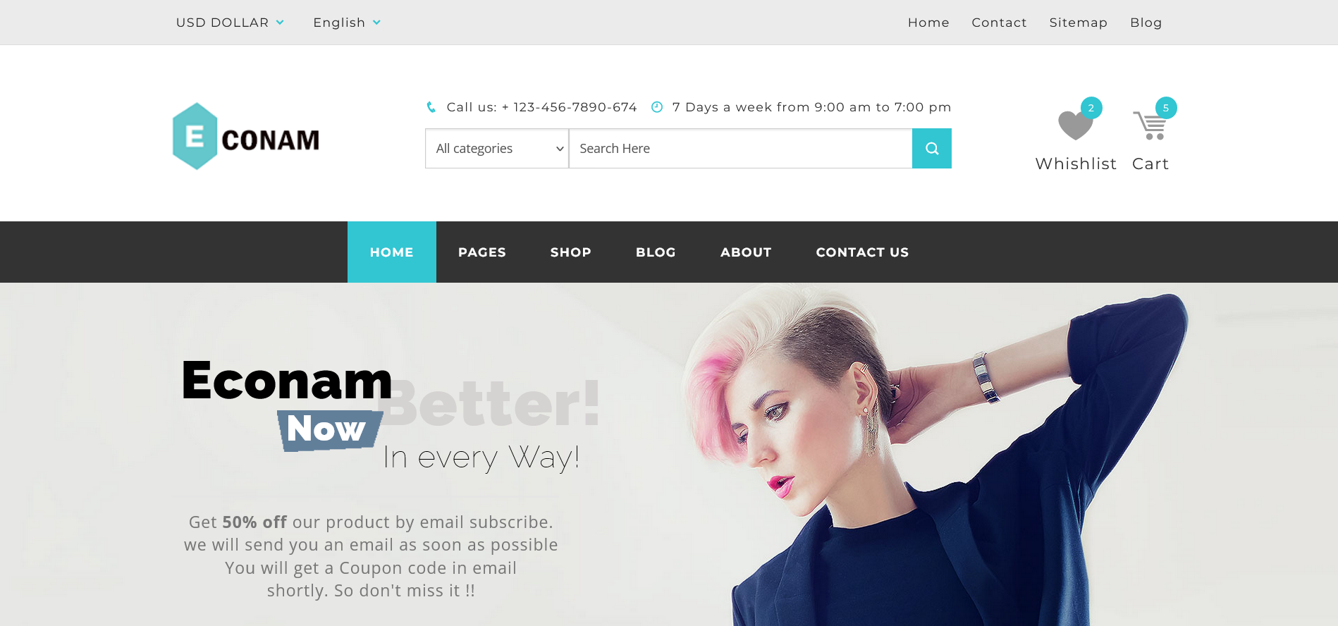 free html5 template