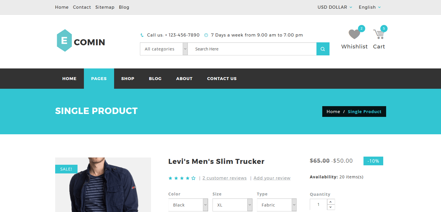 free html5 template