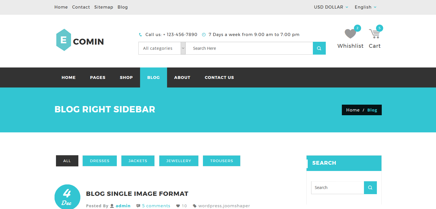 free html5 template