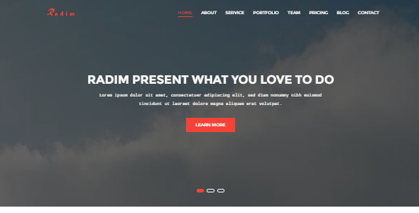 free html5 template